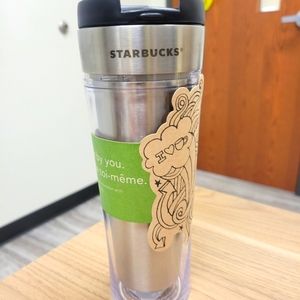 Starbucks coffee tumbler